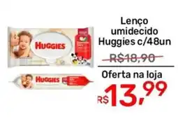 Supermercados Magia Lenço umidecido Huggies oferta