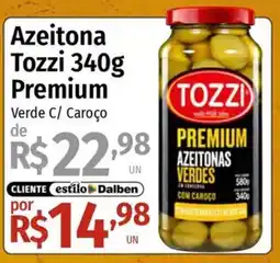 Supermercado Dalben Azeitona tozzi premium verde c/ caroço oferta