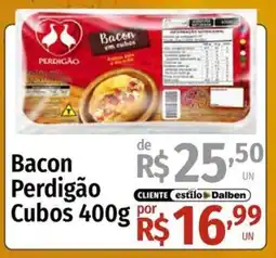 Supermercado Dalben Bacon Perdigão Cubos oferta