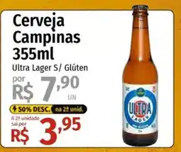 Supermercado Dalben Cerveja Campinas Ultra Lager S/ Glúten oferta