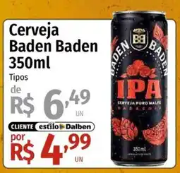 Supermercado Dalben Cerveja Baden Baden oferta