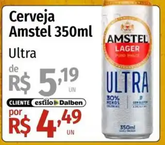 Cerveja Amstel ultra