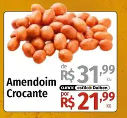 Supermercado Dalben Amendoim crocante oferta