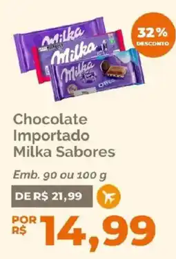 Oba Hortifruti Chocolate importado milka sabores oferta