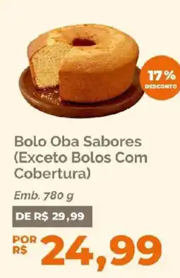 Oba Hortifruti Bolo oba sabores oferta