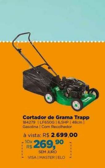 Lojas TaQi Cortador De Grama Trapp oferta
