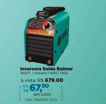 Lojas TaQi Inversora Solda Balmer oferta