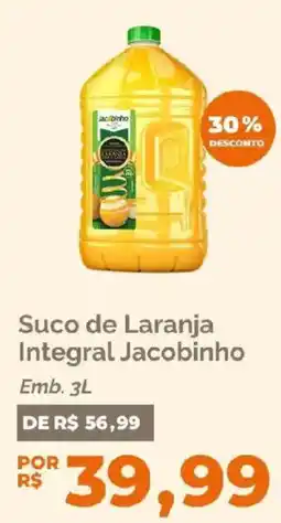 Oba Hortifruti Suco de Laranja Integral Jacobinho oferta