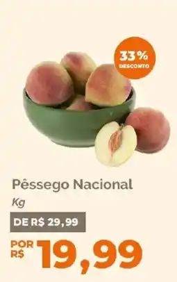 Oba Hortifruti Pêssego Nacional oferta