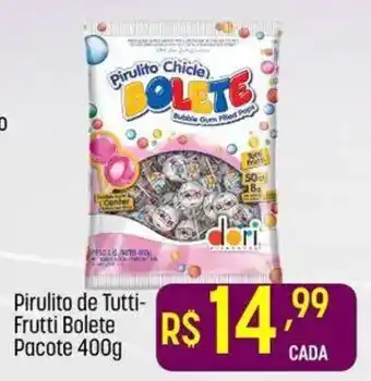 Pirulito de Tutti-Frutti Bolete
