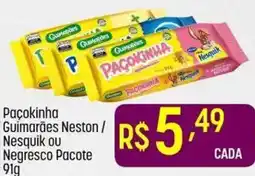 Muffato Paçokinha guimarães neston / nesquik ou negresco pacote oferta