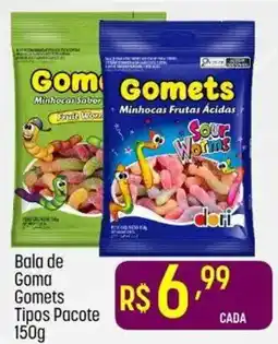 Muffato Bala de Goma Gomets Tipos Pacote oferta
