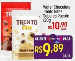 Muffato Wafer chocolate trento bites sabores pacote oferta