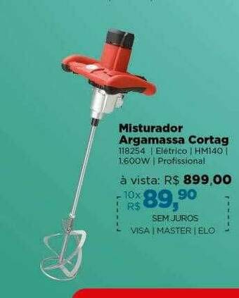 Misturador Argamassa Cortag