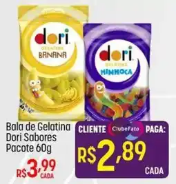 Muffato Bala de Gelatina Dori Sabores oferta