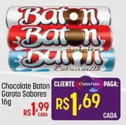Muffato Chocolate baton garoto sabores oferta