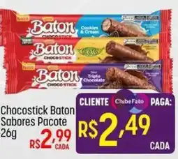 Muffato Chocostick Baton Sabores Pacote oferta