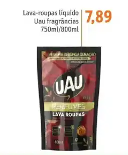 Sonda Lava-roupas líquido uau fragrâncias oferta