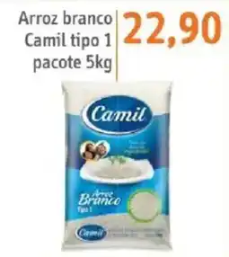 Sonda Arroz branco Camil tipo 1 oferta
