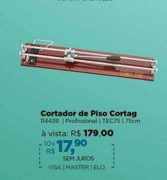 Lojas TaQi Cortador De Piso Cortag oferta