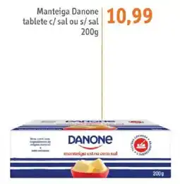 Sonda Manteiga Danone tablete c/ sal ou s/ sal oferta