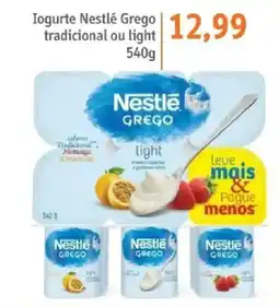 Sonda Iogurte Nestlé Grego tradicional ou light oferta