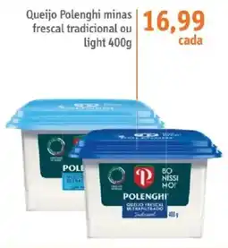 Sonda Queijo polenghi minas frescal tradicional ou light oferta