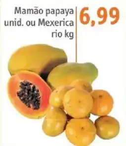 Sonda Mamão papaya unid. ou Mexerica rio oferta