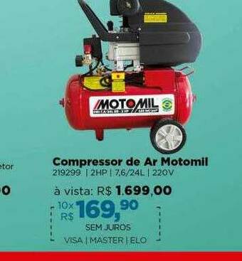 Compressor De Ar Motomil