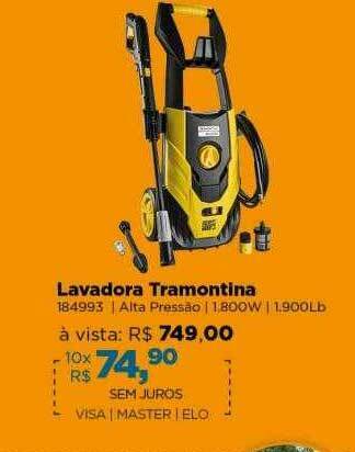 Lojas TaQi Lavadora Tramontina oferta
