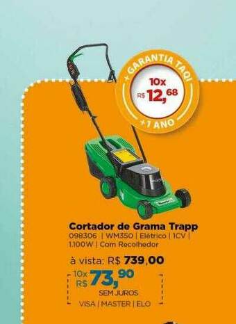 Lojas TaQi Cortador De Grama Trapp oferta