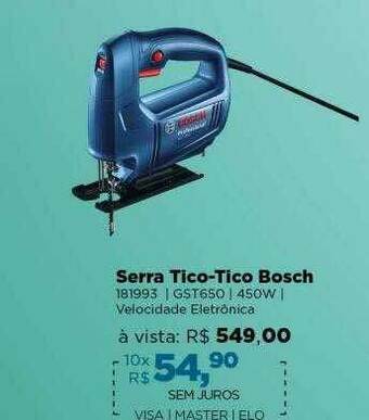 Lojas TaQi Serra Tico-tico Bosch oferta