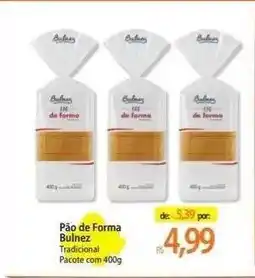 Atacadão Pão de Forma Bulnez oferta