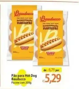 Atacadão Pão para hot dog Bauducco oferta