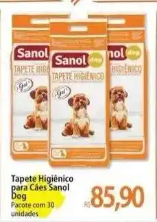 Atacadão Tapete Higiênico para Cães Sanol Dog oferta