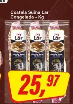 Rede Supermarket Costela Suína Lar oferta