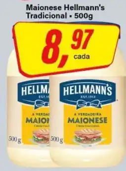 Rede Supermarket Maionese Hellmann's Tradicional 500g oferta