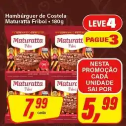 Rede Supermarket Hambúrguer de Costela Maturatta Friboi oferta