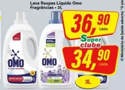 Rede Supermarket Lava Roupas Líquido Omo Fragrâncias oferta