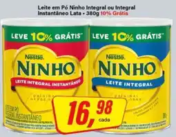 Rede Supermarket Leite em Pó Ninho Integral ou Integral Instantâneo Lata oferta