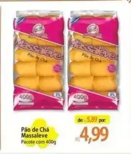 Atacadão Pão de Chá Massaleve oferta
