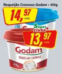 Rede Supermarket Requeijão Cremoso Godam oferta