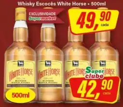 Rede Supermarket Whisky Escocês White Horse - 500ml oferta