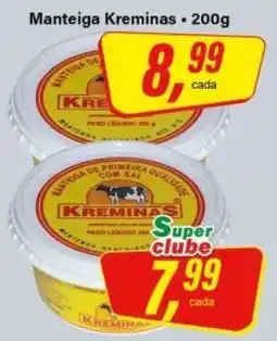 Rede Supermarket Manteiga Kreminas oferta