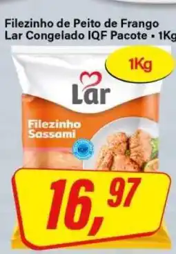 Rede Supermarket Filezinho de Peito de Frango Lar Congelado IQF Pacote oferta