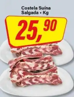 Rede Supermarket Costela Suína Salgada oferta