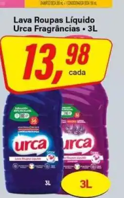 Rede Supermarket Lava Roupas Líquido Urca Fragrâncias • 3L oferta