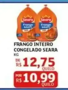 Assaí Atacadista Frango Inteiro Congelado Seara oferta