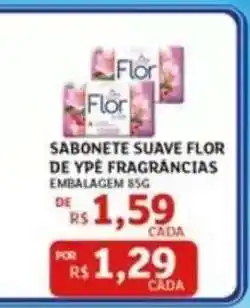 Assaí Atacadista SABONETE SUAVE FLOR DE YPÊ FRAGRÂNCIAS oferta