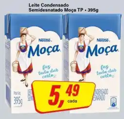 Rede Supermarket Leite Condensado Semidesnatado Moça TP oferta